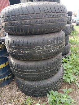 ŠKODA OCTAVIA 1,VW,SEAT -15"ALU SADA, LETNÍ PNEU 195/65/15 - 3