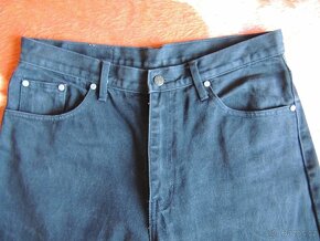 Jeans pánské černé, vel. W36/ L33 - 3