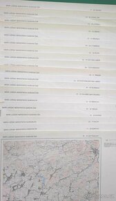 Mapy ložisek nerostných surovin - 40 ks - 3