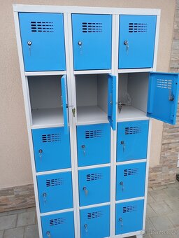 Plechová skříň -15 boxu - 3
