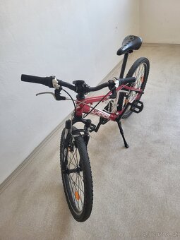 Červené dětské kolo Superior XC 24 Panda - velmi dobrý stav - 3