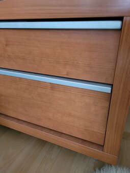 Obývací stěna,komody,skleněný stůl,2,4m, - 3