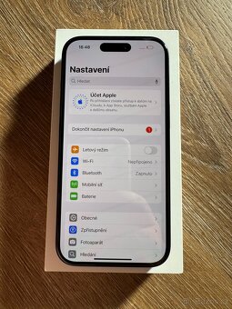 Zánovní IPhone 15 128gb - 3