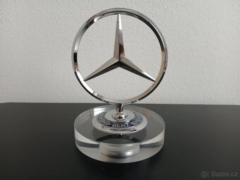 Znak Mercedes Benz - luxusní těžítko - 3