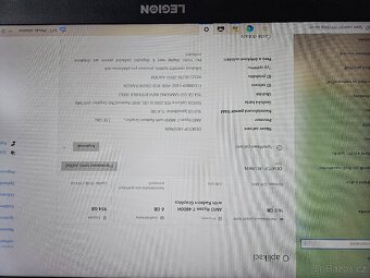 Herní notebook Lenovo Legion, AMD Ryzen 7, GeForce RTX 2060 - 3