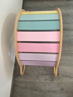 Montessori houpačka Elis Design 5v1 pastel - 3