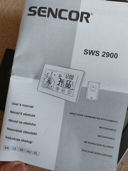 Meteorologická stanice Sencor - 3