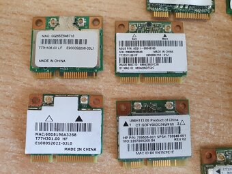 Wifi moduly, kus : 150kč. - 3