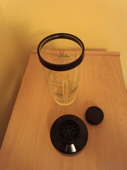 Nový skleněný shaker (šejkr) s recepty drinků - 3
