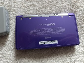 Nintendo 3DS Purple + Hra - 3