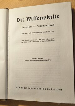 Die Wissens kiste - stará encyklopedie pro mládež. - 3