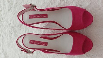 Dámské sandály na klínku/ platformě Jenny fairy - 3