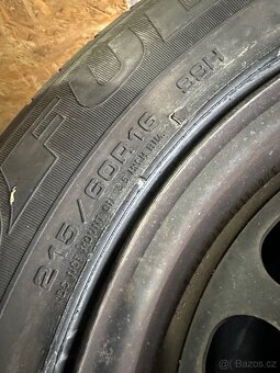 Pneu+disky 215/60r16 - 3
