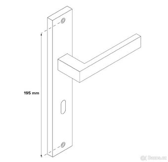 Nerezová klika Topaz - 3