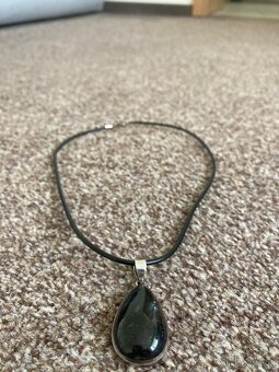 Stříbrný přívěsek s nummitem - 3