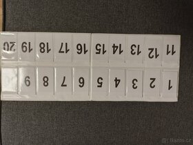 Desky na číslice - 3