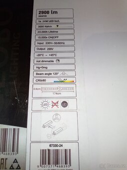 LED lustr Globo - 67330-24 - 3