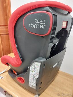 Britax Romer King II v červené barvě - 3