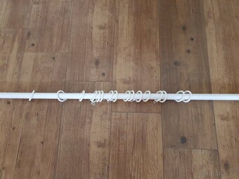 bílá tyč (gárnýž) - 3