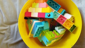Lego Duplo hlava plus kostičky - 3
