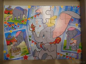 Puzzle Locika 24, Dumbo 2x20, Pepa 15, Globus 180 - 3