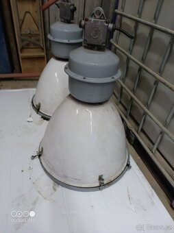 Prodám retro průmyslové lampy.. - 3
