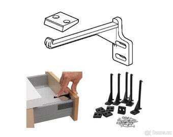 Dětská pojistka do šuplíku - zásuvky IKEA Patrull - 3