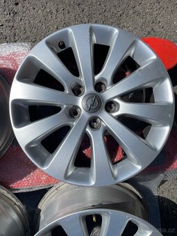 ALU sada originál Opel Astra 7Jx17 5x105 IS44 - 3