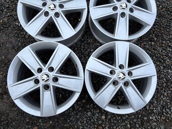 Alu original sada disku Škoda Star 5x112 6J ET48 R16 - 3