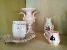 Prodám soupravu z růžového porcelánu - 3