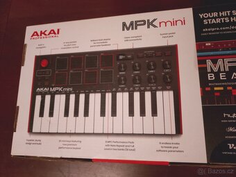 MIDI klávesy AKAI MPK Mini - 3