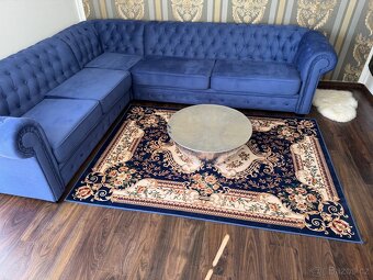 Sedací souprava Chesterfield "L" rohová - 3
