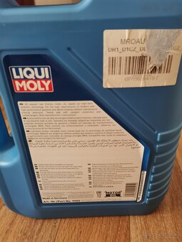 Prodám motorový olej Liqui Moly 10W - 40 - 3