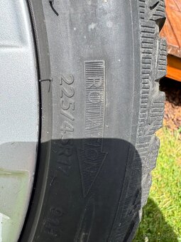 Prodám zimní kola Michelin 5x110 - 3