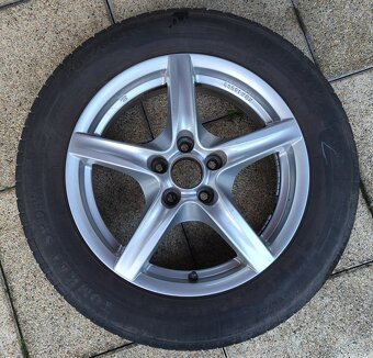 Sada alu kol  Alutec 6.5Jx16 H2, ET39, pneu 205/60 R16 - 3