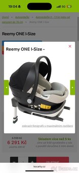 Kočárek a autosedačka Remmy ( trojkombinace ) - 3