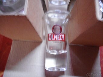 Panáky sklo Olmeca - 3