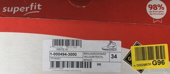 Dětské zimní boty Superfit,  vel. 34 - 3