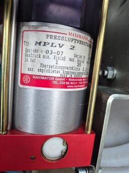 Vysokotlaká pneumatická posilovací jednotka - 3