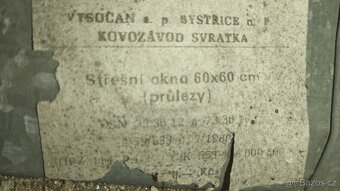 Střešní okna - pozink,NOVÉ / NEPOUŽITÉ - 3