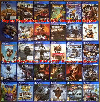 Hry na Playstation PS4 a PS5 2.část seznamu - 3
