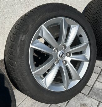 Komplet sada VOLVO R17 5x108 + Zimni pneu Continental - 3