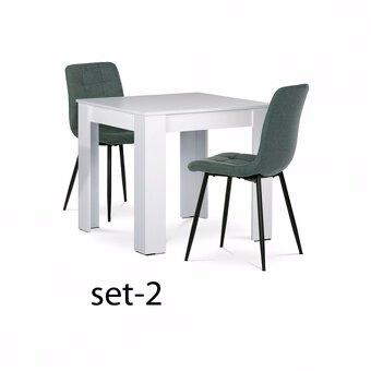Jídelní set stůl + 2 x židle víc typů. - 3