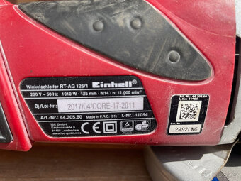 úhlová bruska Einhell RT-AG 125mm/1010W - 3