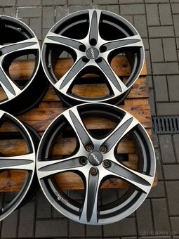 Alu kola, disky r19 5x112 Ronal Black Polished - 3