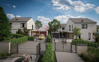 Stavební pozemek 583 m², ulice Jordánská – výhled na staré m - 3