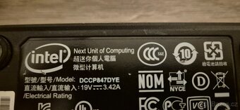 Mini PC Intel® NUC Kit. 2HDMI, 3GB RAM, 64 SSD. Win10 + zdro - 3
