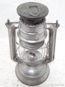 Retro petrolejová lampa MEVA 864 - ČSSR - 3