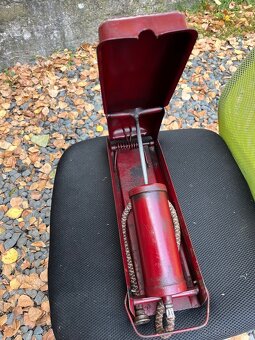 Nožní pumpa/patina/starožitná/historicka/50.leta - 3