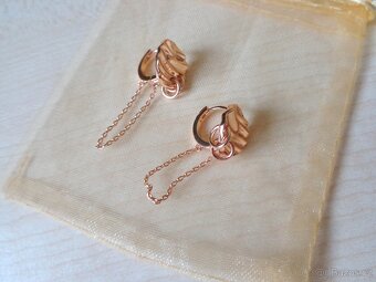 Náušnice s řetízkem - 3